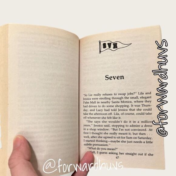 Bundle Sale 3 for $15 | Sweet Valley High | Super Edition Malibu Summer | 1986 - Picture 5 of 9